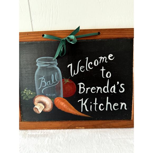 Kitchen Sign: Welcome to Brenda's Kitchen - Picture 2 of 4